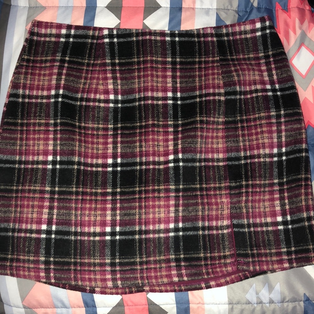 A mini skirt